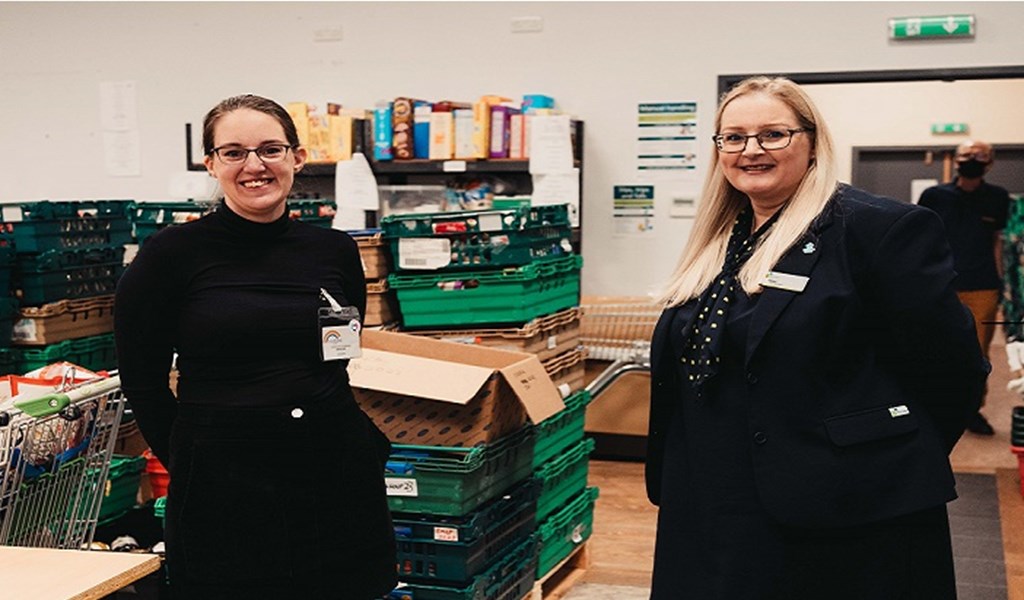 Carlisle Foodbank gears up for busy winter with support from Newcastle Building Society