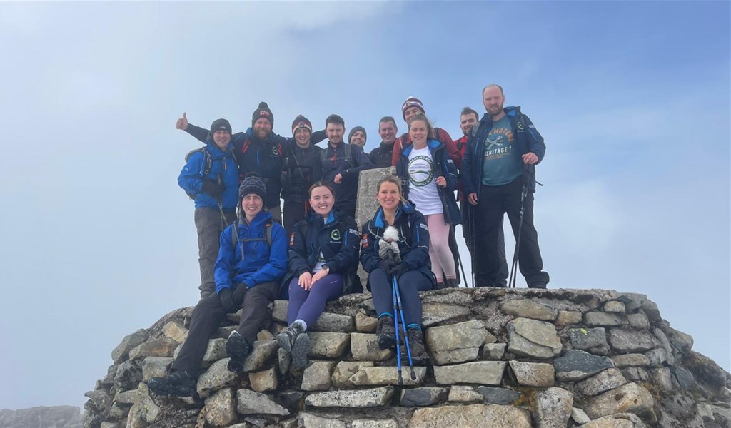 A team of 15 completed the infamous Three Peaks Challenge, with a goal of raising at least £4,000