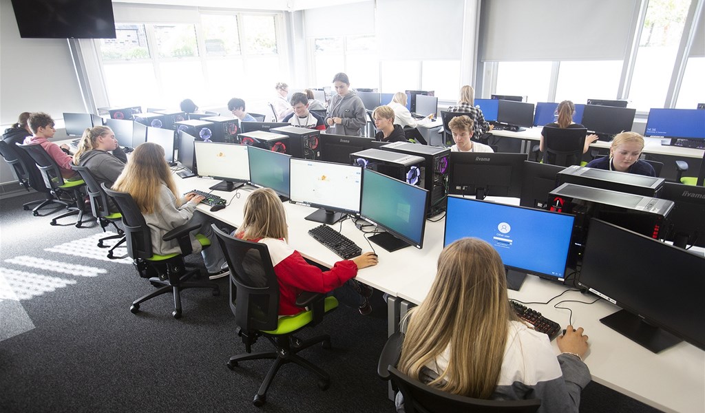 Newcastle College is welcoming students into its newly opened Digital Hub