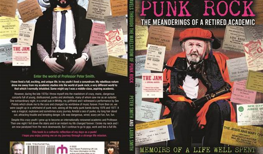 Sunderland academic left paralysed from neck down after tragic accident, pens punk rock book